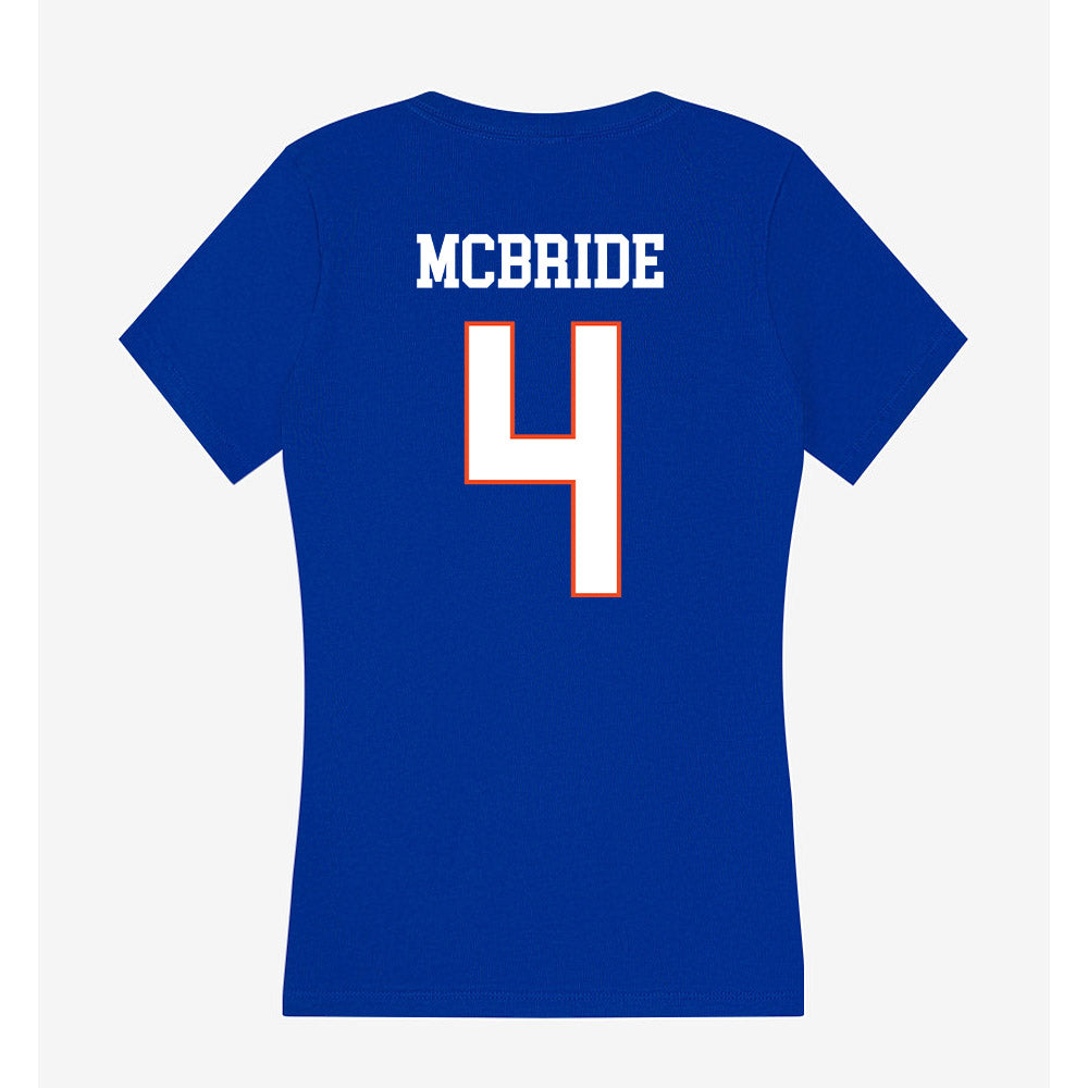 Boise State - NCAA Women's Soccer : Avery McBride - Women's V-Neck T-Shirt-1