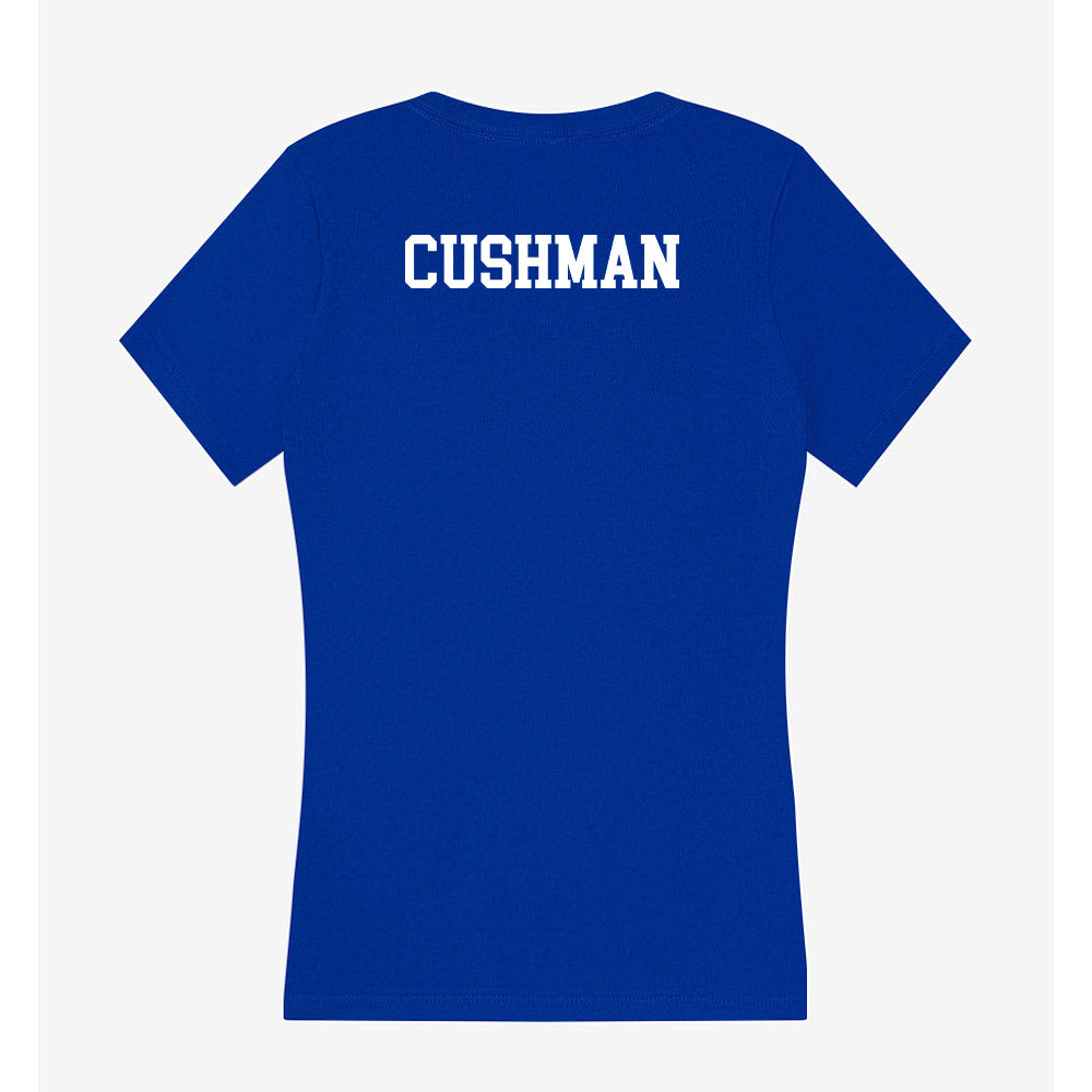 Boise State - NCAA Men's Golf : Luke Cushman - Women's V-Neck T-Shirt-1