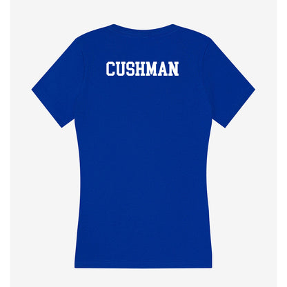 Boise State - NCAA Men's Golf : Luke Cushman - Women's V-Neck T-Shirt-1