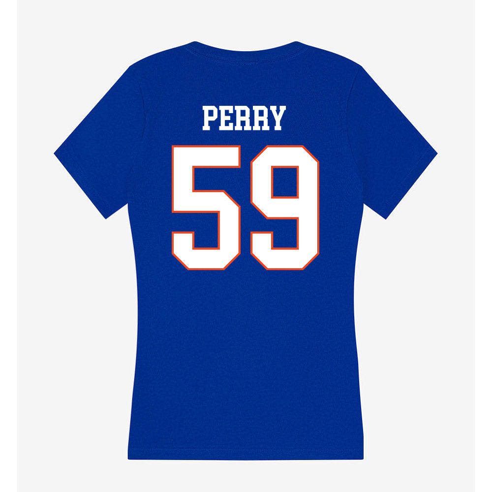 Boise State - NCAA Football : Jameson Perry - Women's V-Neck T-Shirt-1