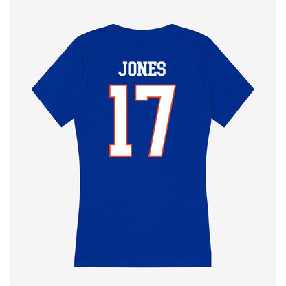 Boise State - NCAA Football : Adrian Jones - Women's V-Neck T-Shirt-1
