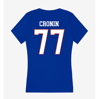 Boise State - NCAA Football : Kole Cronin - Women's V-Neck T-Shirt-1