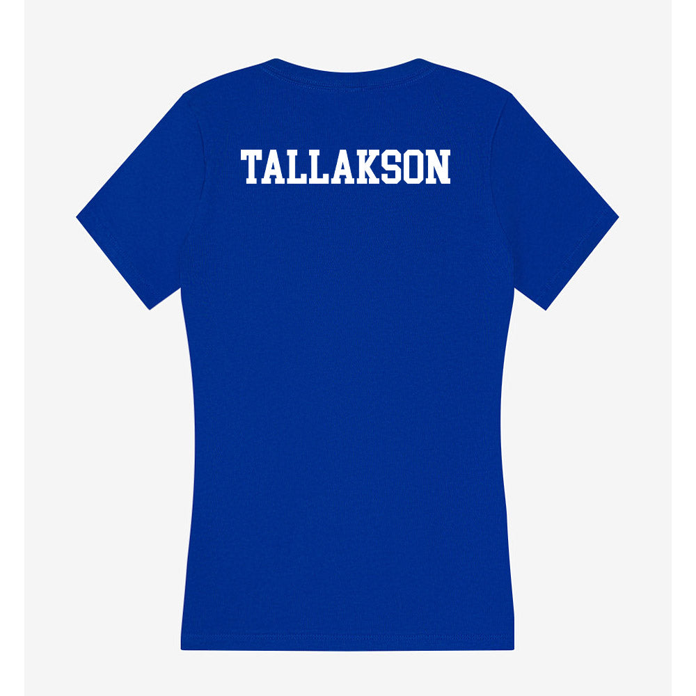 Boise State - NCAA Men's Tennis : Avery Tallakson - Women's V-Neck T-Shirt-1