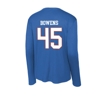 Boise State - NCAA Football : Markell Bowens - Activewear Long Sleeve T-Shirt-1