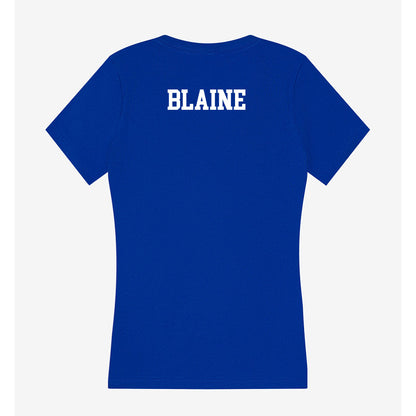 Boise State - NCAA Women's Track & Field : Haley Blaine - Women's V-Neck T-Shirt-1