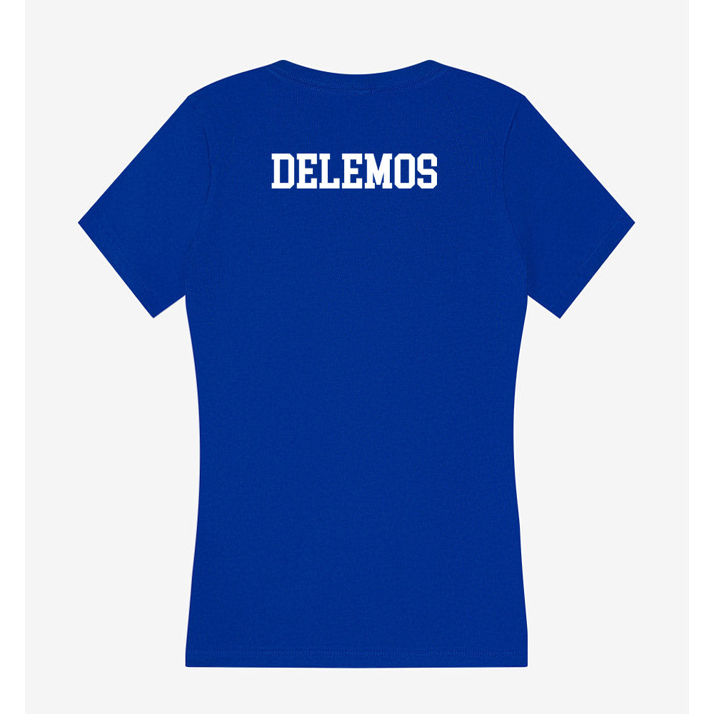 Boise State - NCAA Women's Track & Field : Kenna DeLemos - Women's V-Neck T-Shirt-1