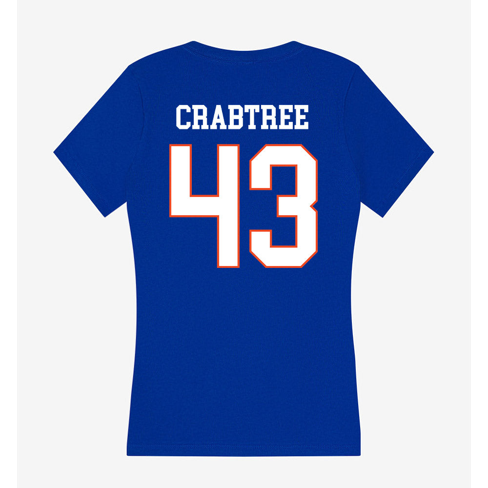 Boise State - NCAA Softball : Kodi Crabtree - Women's V-Neck T-Shirt-1