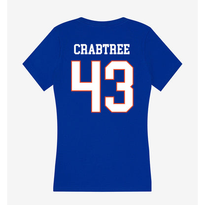 Boise State - NCAA Softball : Kodi Crabtree - Women's V-Neck T-Shirt-1