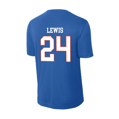Boise State - NCAA Women's Basketball : Jayda Lewis - Activewear T-Shirt-1