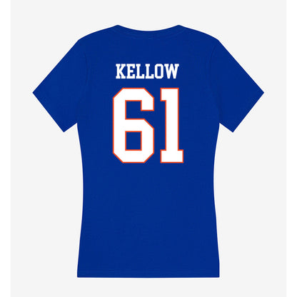 Boise State - NCAA Football : Caden Kellow - Women's V-Neck T-Shirt-1