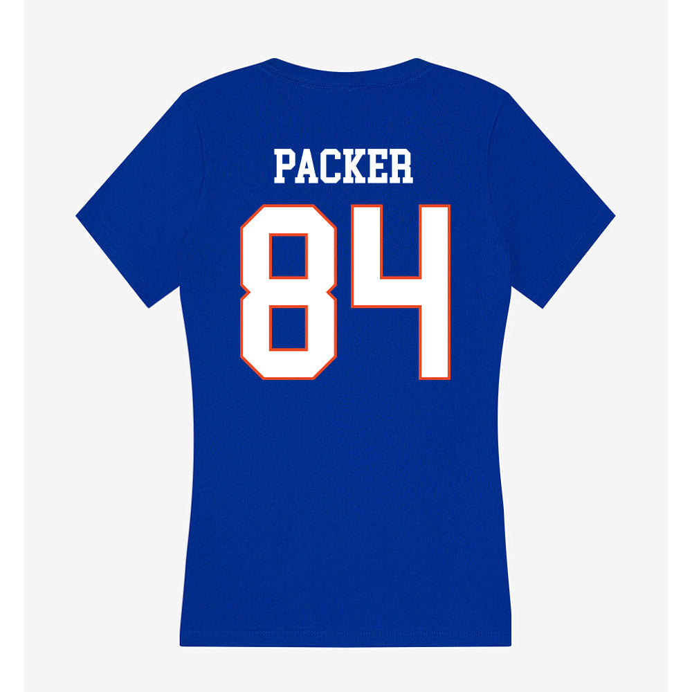 Boise State - NCAA Football : Gavin Packer - Women's V-Neck T-Shirt-1