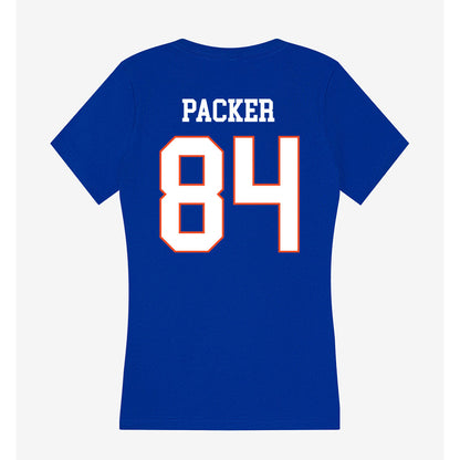 Boise State - NCAA Football : Gavin Packer - Women's V-Neck T-Shirt-1