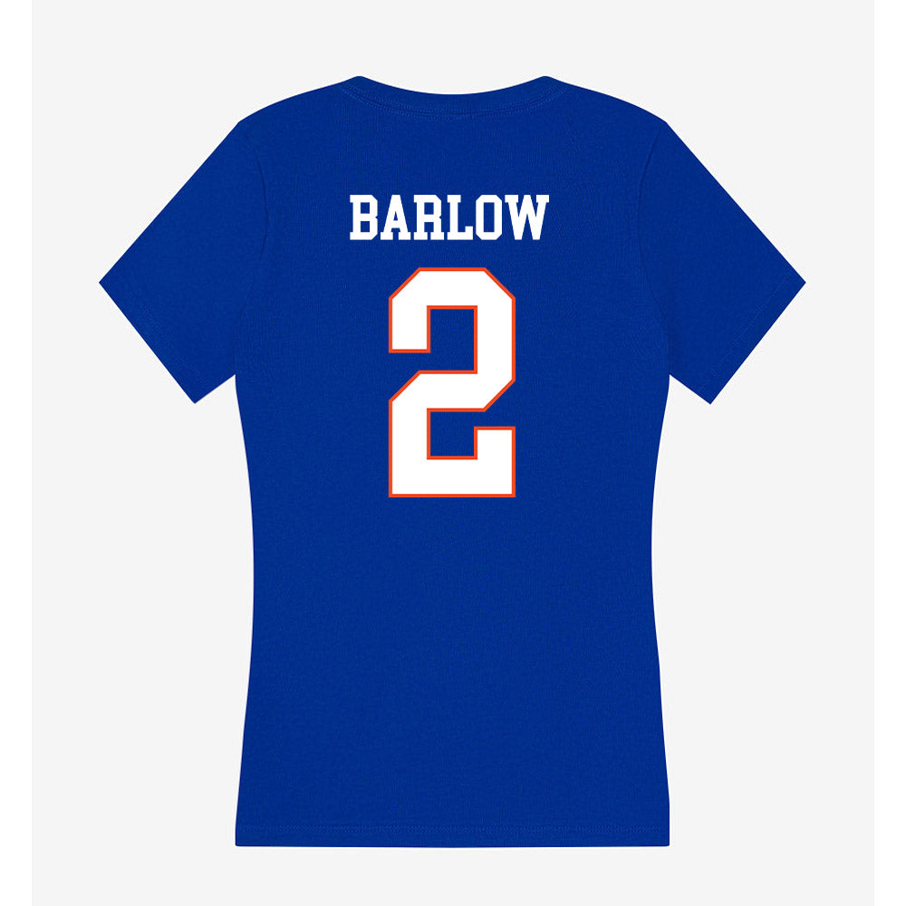 Boise State - NCAA Women's Volleyball : Melia Barlow - Women's V-Neck T-Shirt-1