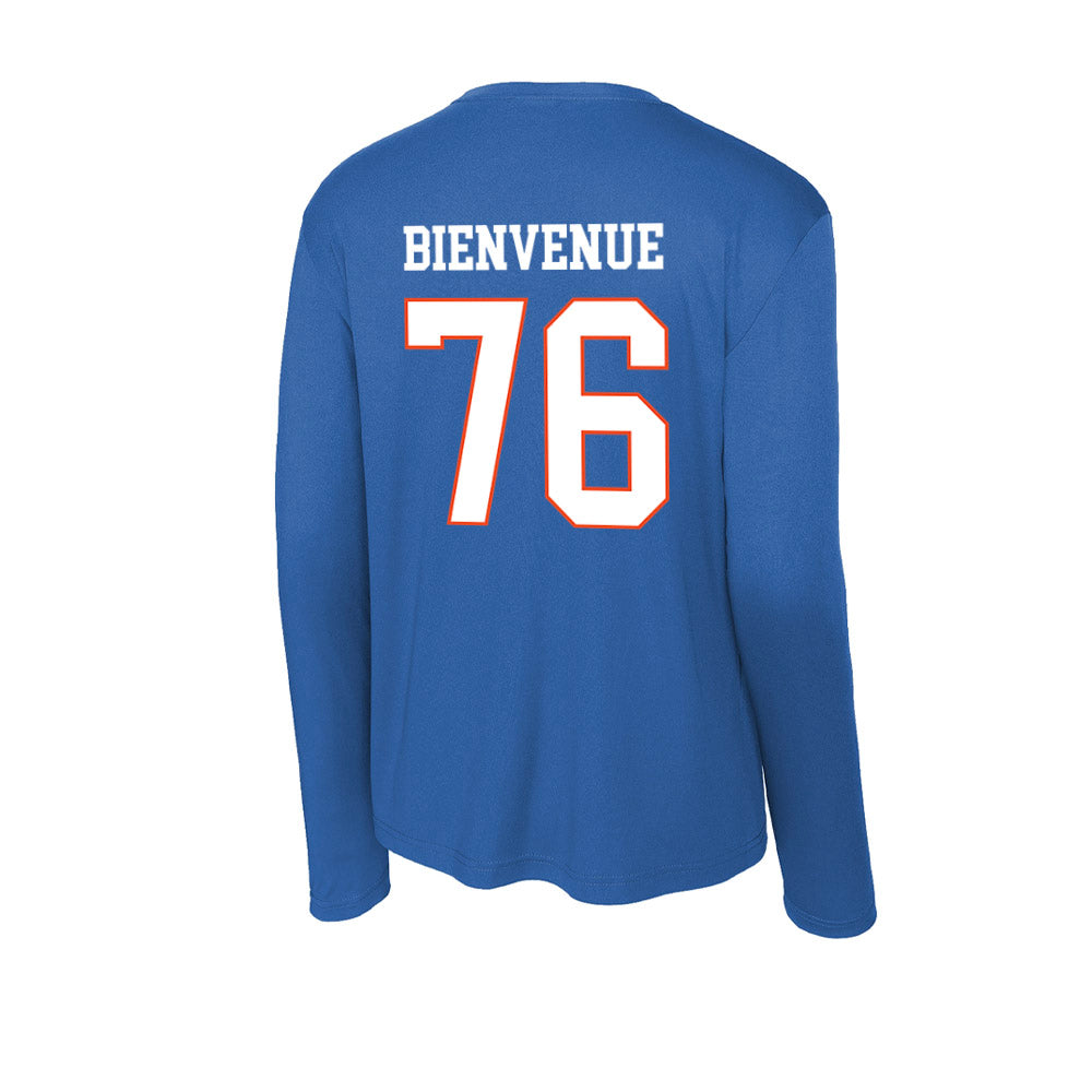 Boise State - NCAA Football : Gregory Bienvenue - Activewear Long Sleeve T-Shirt-1