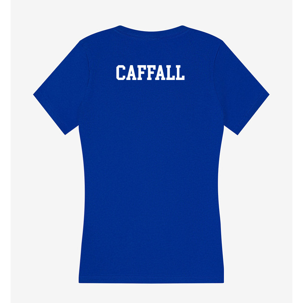 Boise State - NCAA Women's Gymnastics : Lexi Caffall - Women's V-Neck T-Shirt-1