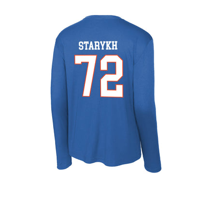 Boise State - NCAA Football : Daniil Starykh - Activewear Long Sleeve T-Shirt-1