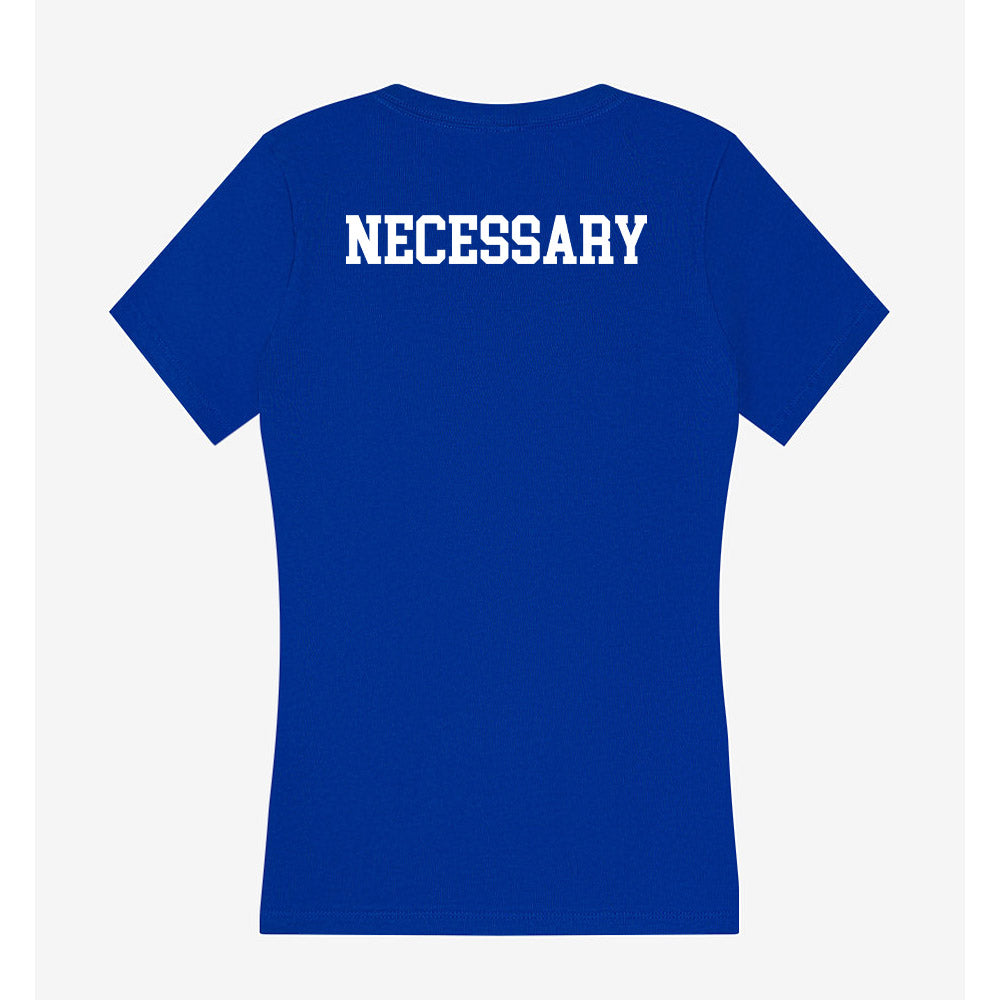Boise State - NCAA Women's Gymnastics : Lorelei Necessary - Women's V-Neck T-Shirt-1