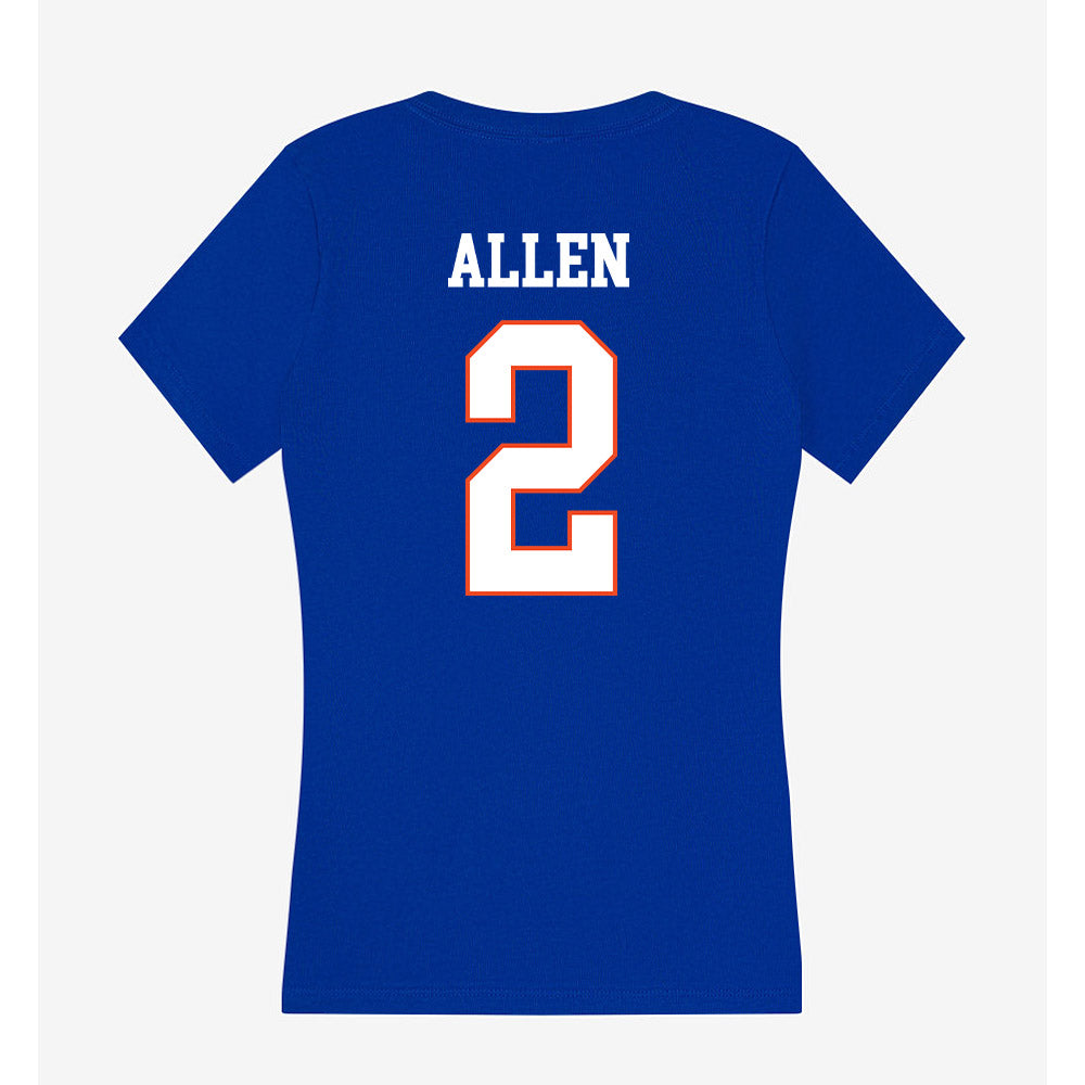 Boise State - NCAA Beach Volleyball : Avery Allen - Women's V-Neck T-Shirt-1