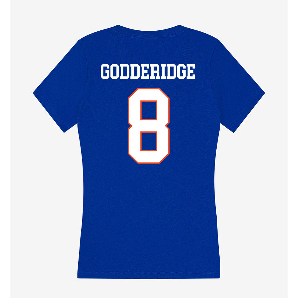 Boise State - NCAA Women's Soccer : Kenadee Godderidge - Women's V-Neck T-Shirt-1