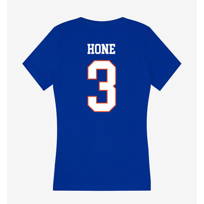 Boise State - NCAA Women's Volleyball : Reese Hone - Women's V-Neck T-Shirt-1