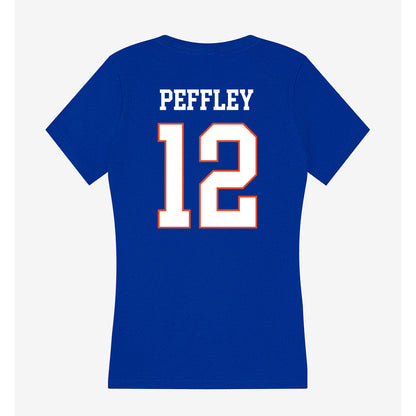 Boise State - NCAA Softball : Grace Peffley - Women's V-Neck T-Shirt-1