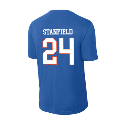 Boise State - NCAA Women's Soccer : Mikayla Stanfield - Activewear T-Shirt-1