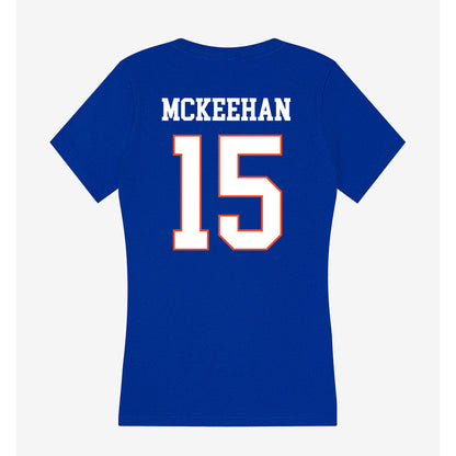 Boise State - NCAA Women's Soccer : Kaylee McKeehan - Women's V-Neck T-Shirt-1