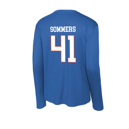 Boise State - NCAA Women's Soccer : Grace Sommers - Activewear Long Sleeve T-Shirt-1