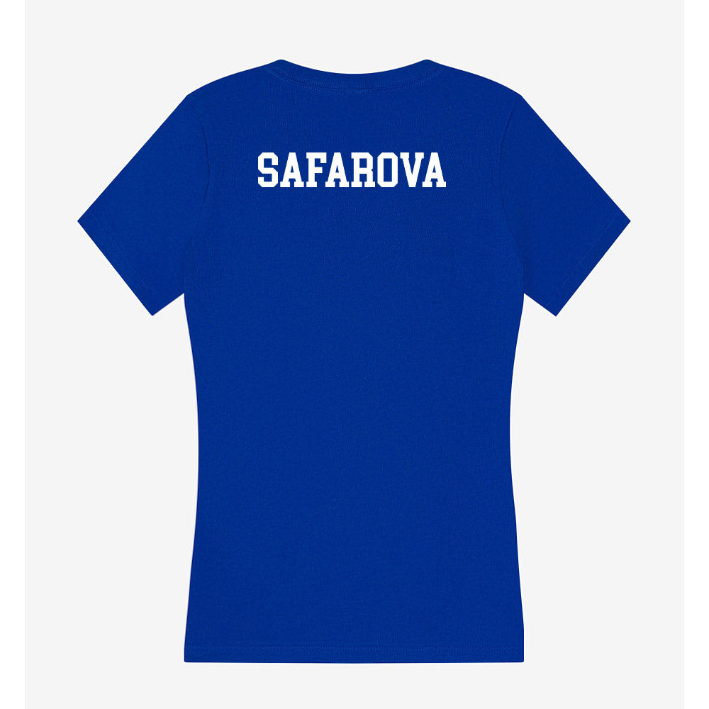 Boise State - NCAA Women's Tennis : Zdena Safarova - Women's V-Neck T-Shirt-1