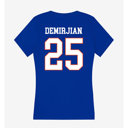 Boise State - NCAA Beach Volleyball : Keira Demirjian - Women's V-Neck T-Shirt-1