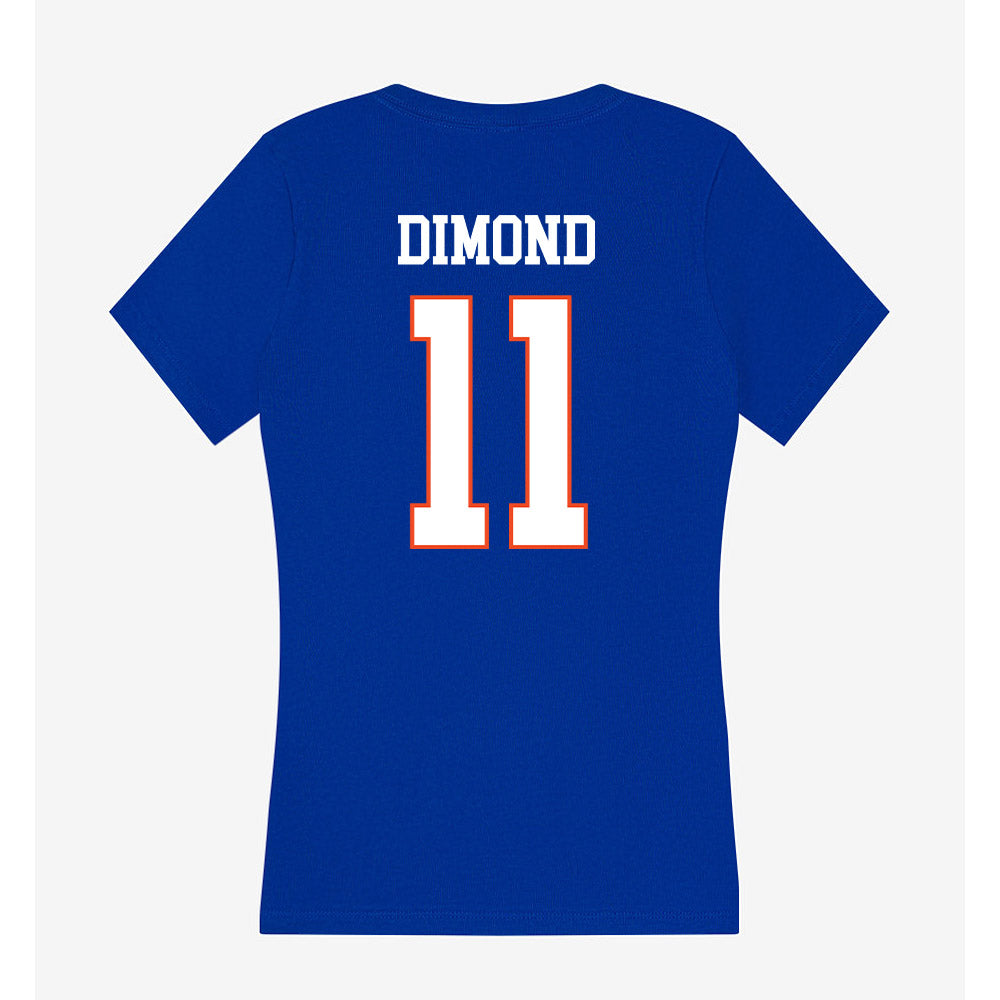 Boise State - NCAA Beach Volleyball : Makayla Dimond - Women's V-Neck T-Shirt-1