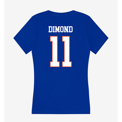 Boise State - NCAA Beach Volleyball : Makayla Dimond - Women's V-Neck T-Shirt-1