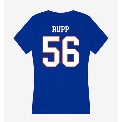 Boise State - NCAA Football : Rowan Rupp - Women's V-Neck T-Shirt-1