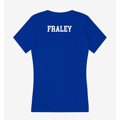 Boise State - NCAA Men's Track & Field : Xavier Fraley - Women's V-Neck T-Shirt-1