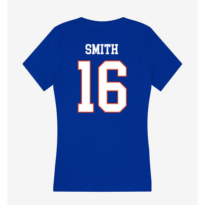 Boise State - NCAA Women's Volleyball : Layla Smith - Women's V-Neck T-Shirt-1