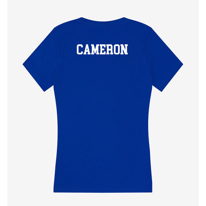 Boise State - NCAA Men's Track & Field : Cobe Cameron - Women's V-Neck T-Shirt-1