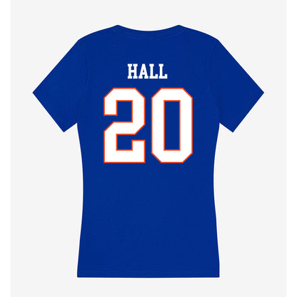 Boise State - NCAA Football : Kyle Hall - Women's V-Neck T-Shirt-1