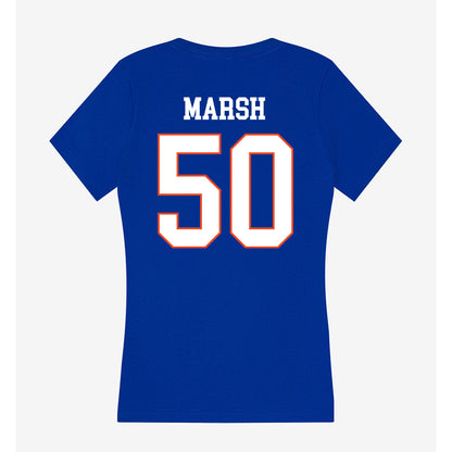 Boise State - NCAA Football : Joseph Marsh - Women's V-Neck T-Shirt-1