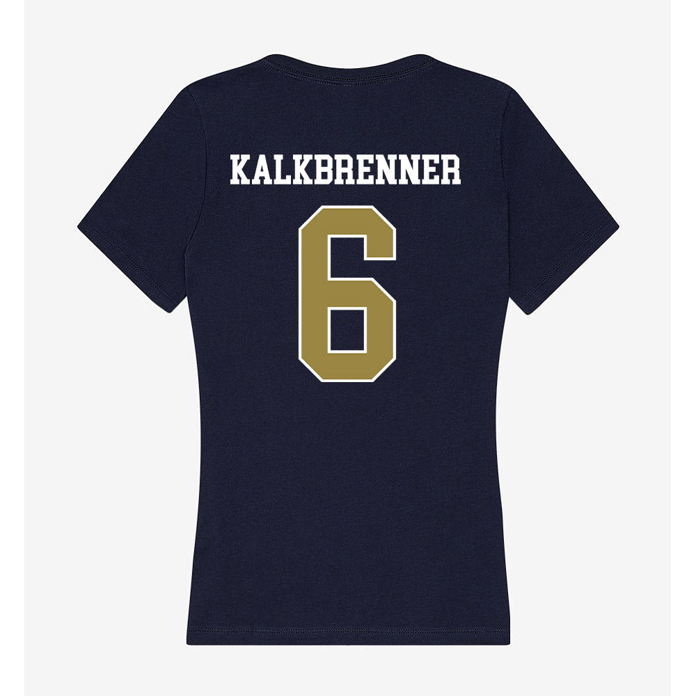 Georgia Southern - NCAA Baseball : Craig Kalkbrenner - Women's V-Neck T-Shirt-1