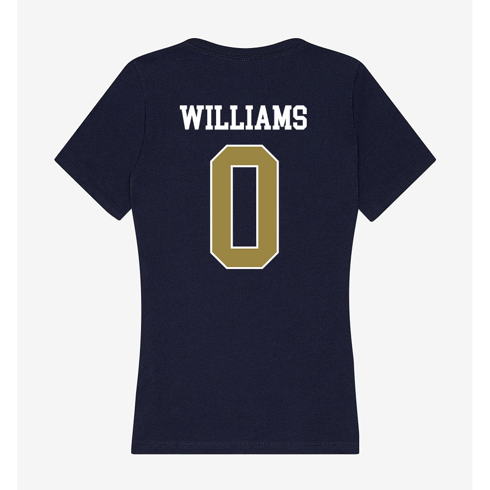 Georgia Southern - NCAA Men's Basketball : Jayden Williams - Women's V-Neck T-Shirt-1