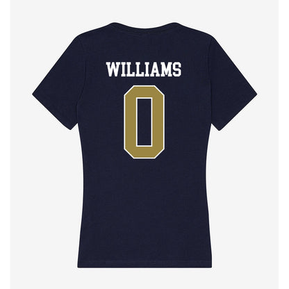Georgia Southern - NCAA Men's Basketball : Jayden Williams - Women's V-Neck T-Shirt-1
