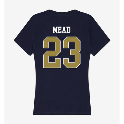 Georgia Southern - NCAA Baseball : Landry Mead - Women's V-Neck T-Shirt-1