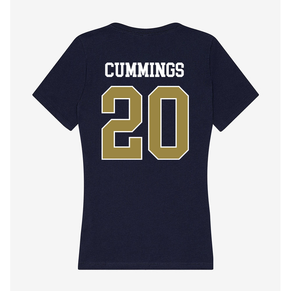 Georgia Southern - NCAA Football : Ty Cummings - Women's V-Neck T-Shirt-1