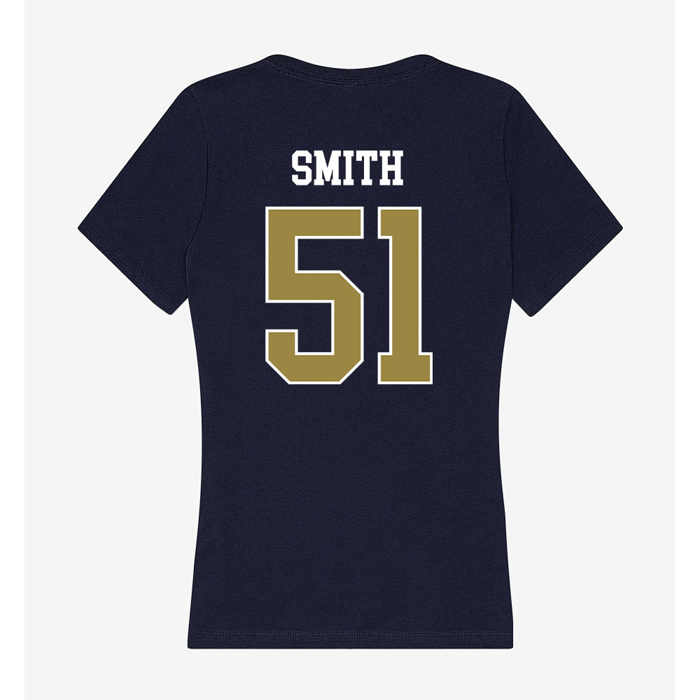 Georgia Southern - NCAA Baseball : Gaven Smith - Women's V-Neck T-Shirt-1