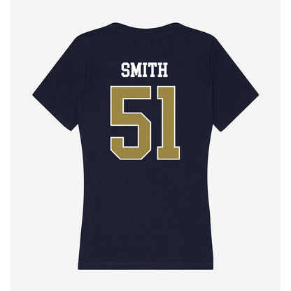Georgia Southern - NCAA Baseball : Gaven Smith - Women's V-Neck T-Shirt-1