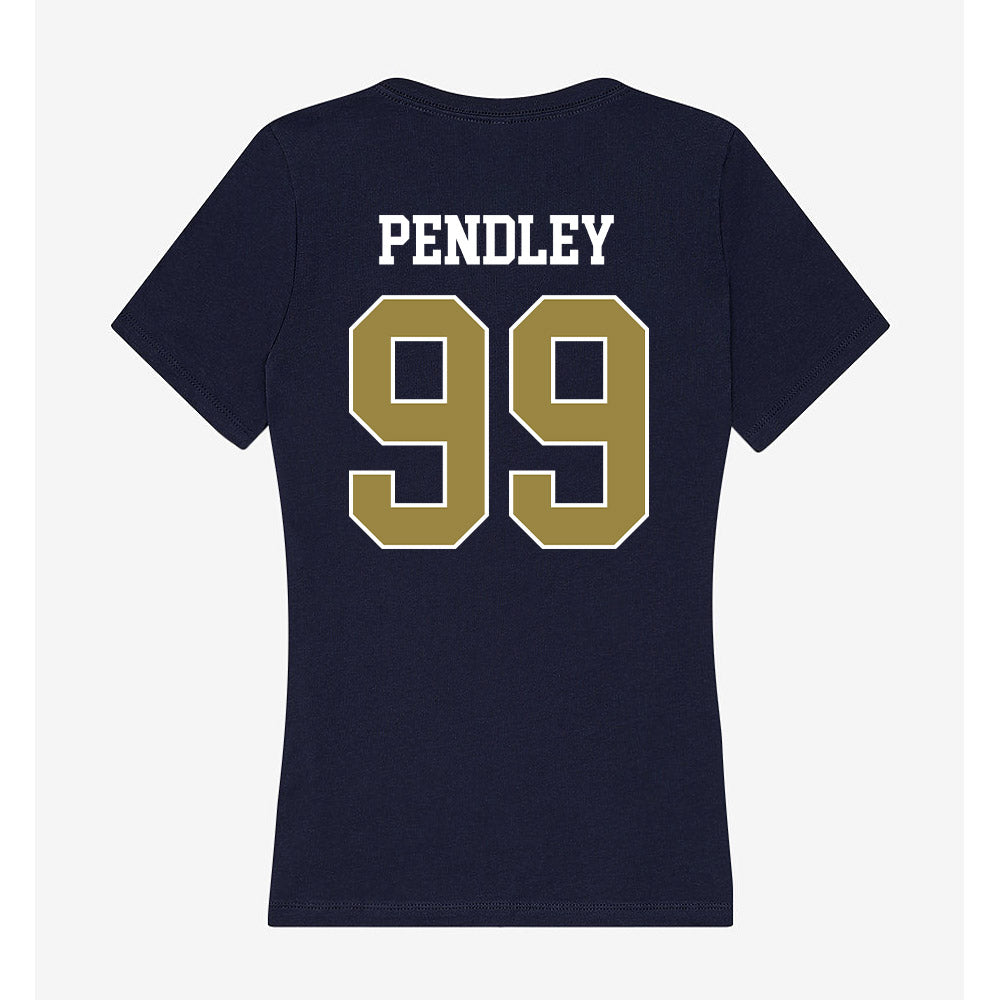 Georgia Southern - NCAA Baseball : Brady Pendley - Women's V-Neck T-Shirt-1