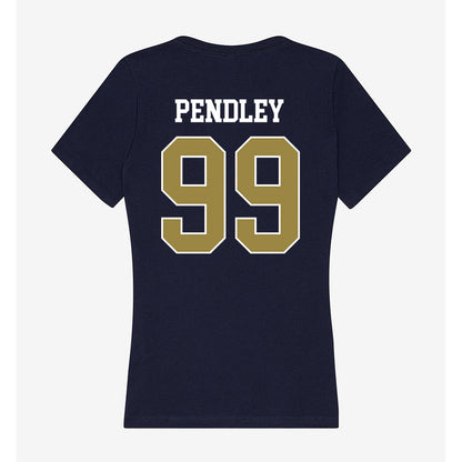 Georgia Southern - NCAA Baseball : Brady Pendley - Women's V-Neck T-Shirt-1