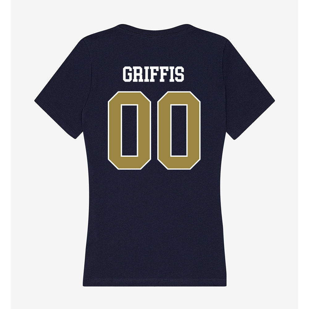 Georgia Southern - NCAA Baseball : Dayson Griffis - Women's V-Neck T-Shirt-1