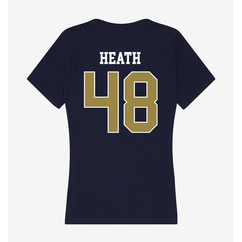 Georgia Southern - NCAA Football : Aubrey Heath - Women's V-Neck T-Shirt-1