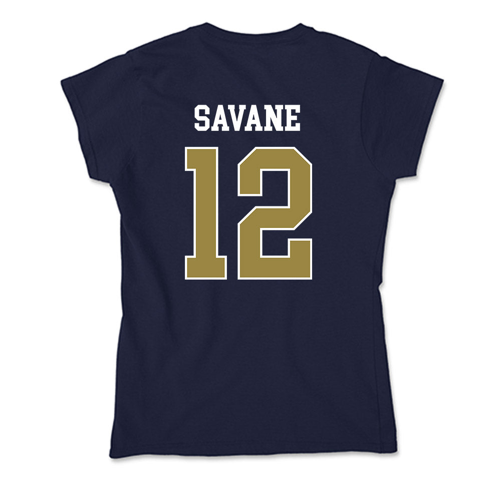 Georgia Southern - NCAA Men's Basketball : Elidjah Savane - Soft Style Women’s T-Shirt-1